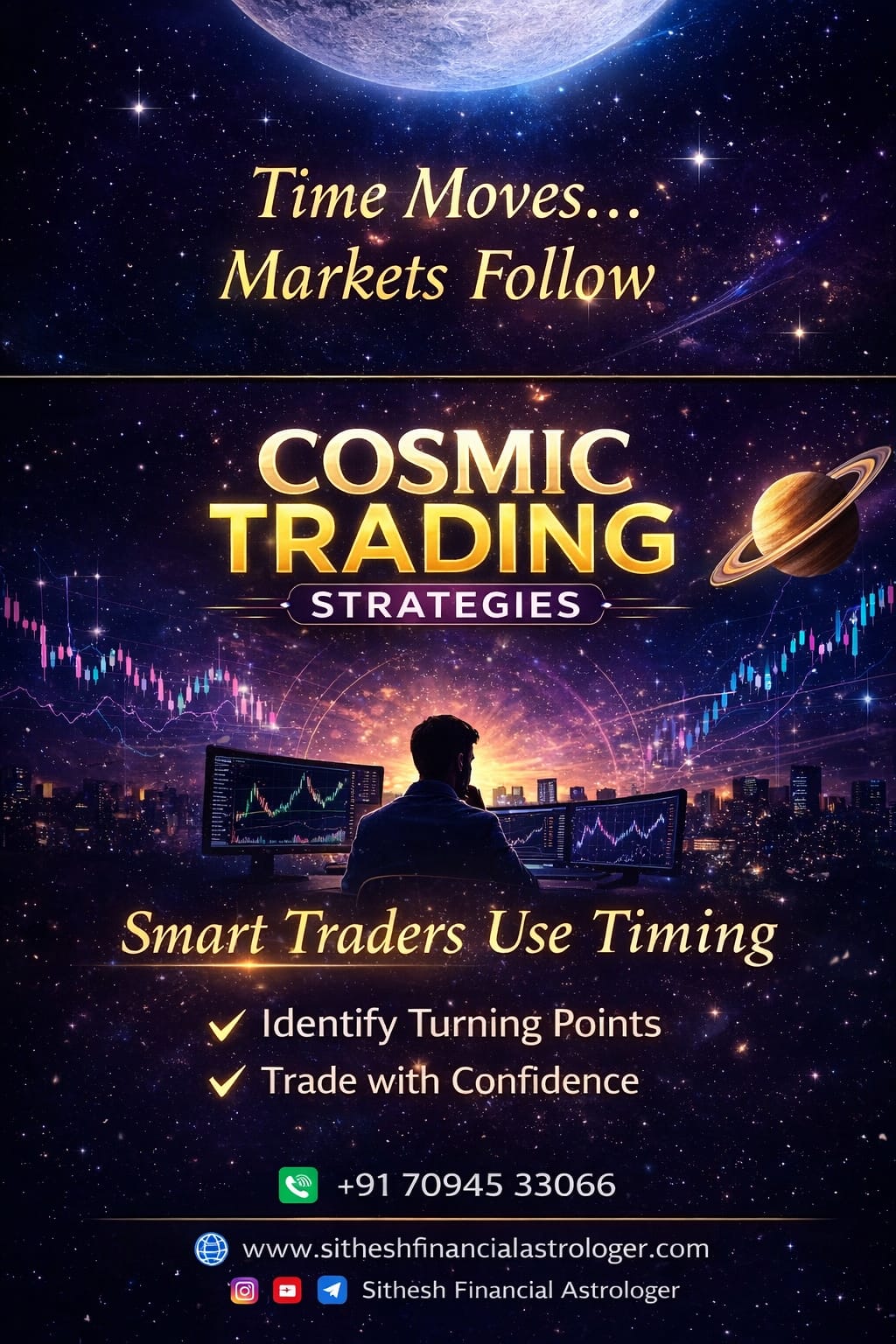 Cosmic Trading Strategies